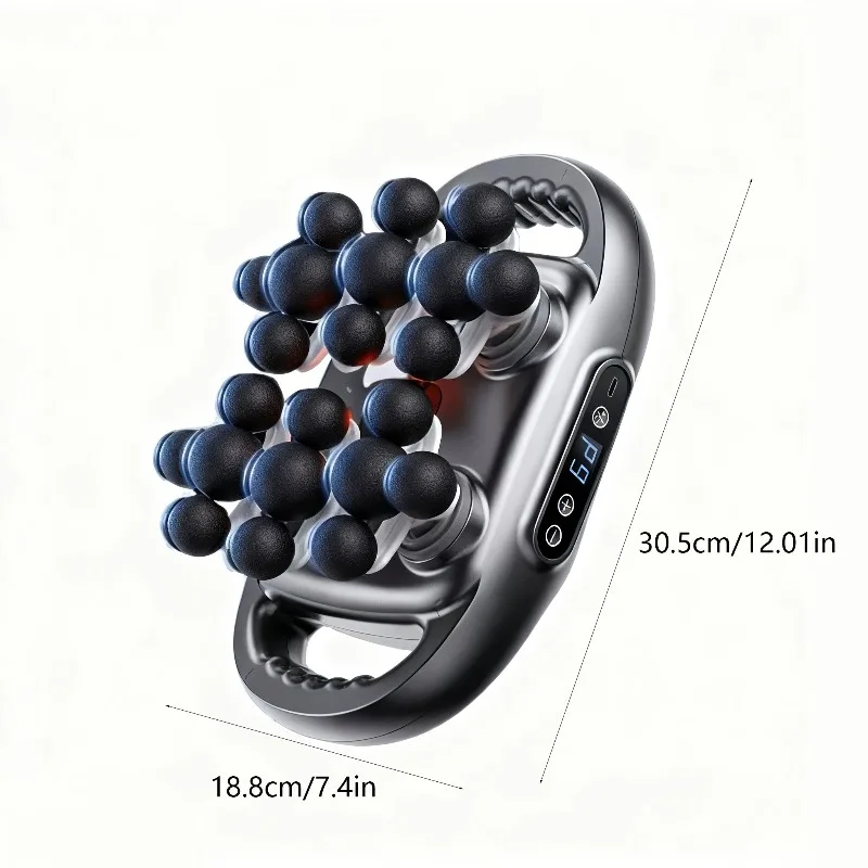 

Massage Heads for DeepComfortable Relief (gray 16-head), Gift for Boyfriend, Father, Mother, Family Members, Holiday Gift