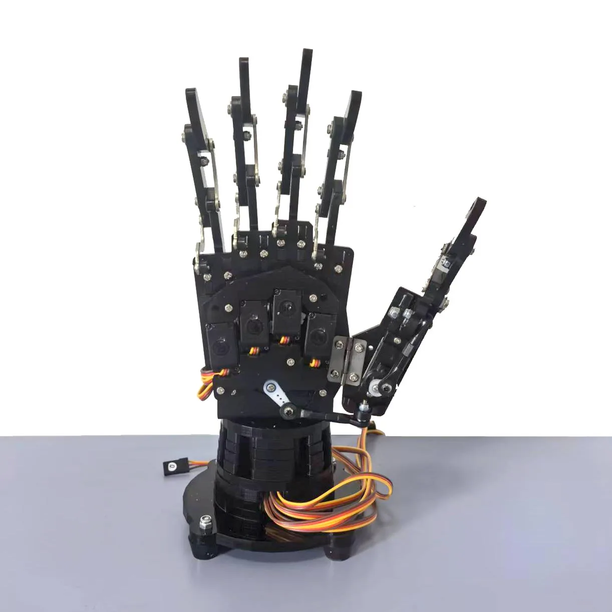 6 Dof Robot mini Hand-Five Fingers/Finished  Bionic Palm/Assembled Left& Right /DIY