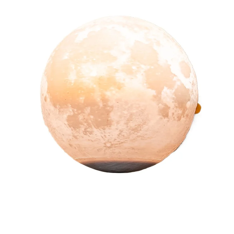 

Maglev automatic lifting moon globe night light bedroom bedside table lamp gift advanced atmosphere 5
