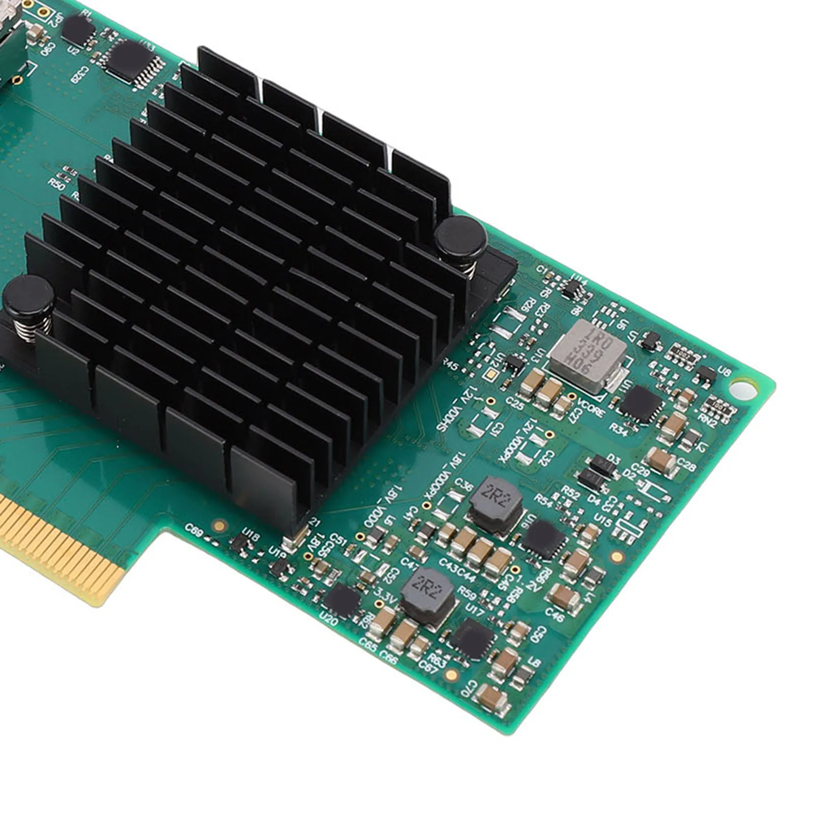Dual Port Server Network Card Adapter High Speed 10Gbps Transmit Low Latency MCX4121A-XCAT