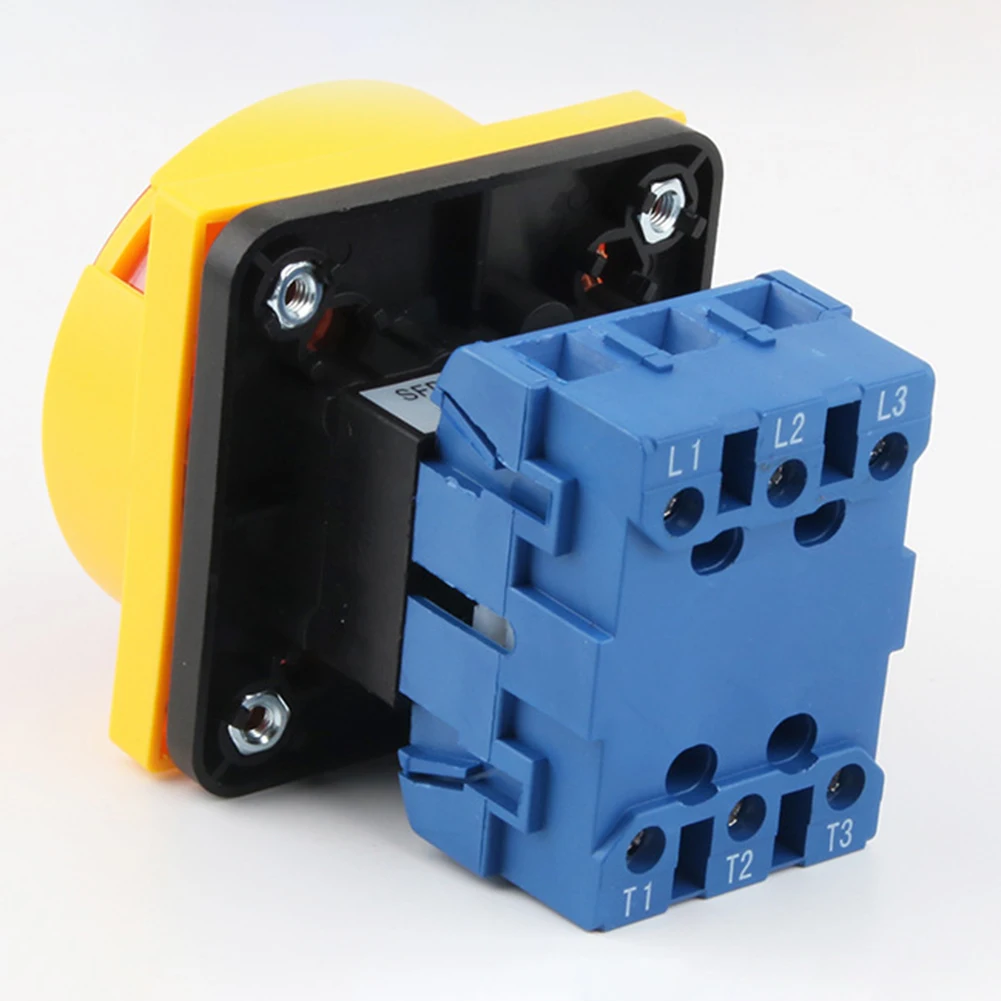LW30 25A 3P Industrial Grade Rotary Switch for Main Power Isolation HVAC Water Pump Motor Applications 380V 690V