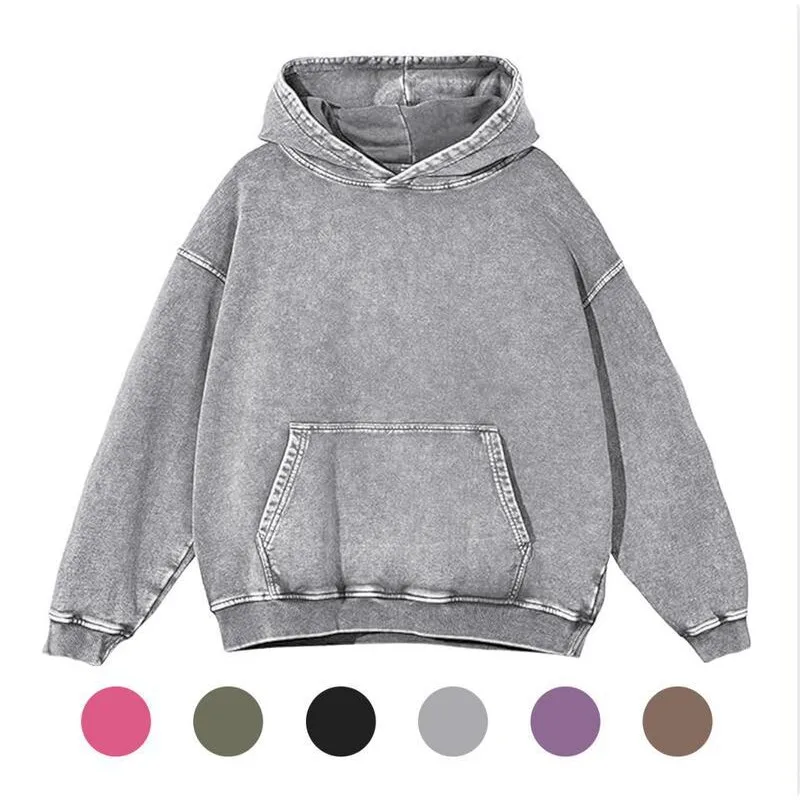 

Retro Wax Dyeing Hoodie Women's Sweatshirt Cross-Border Animal Pattern Deformation Resistant Spring 2026 Fashion Trend