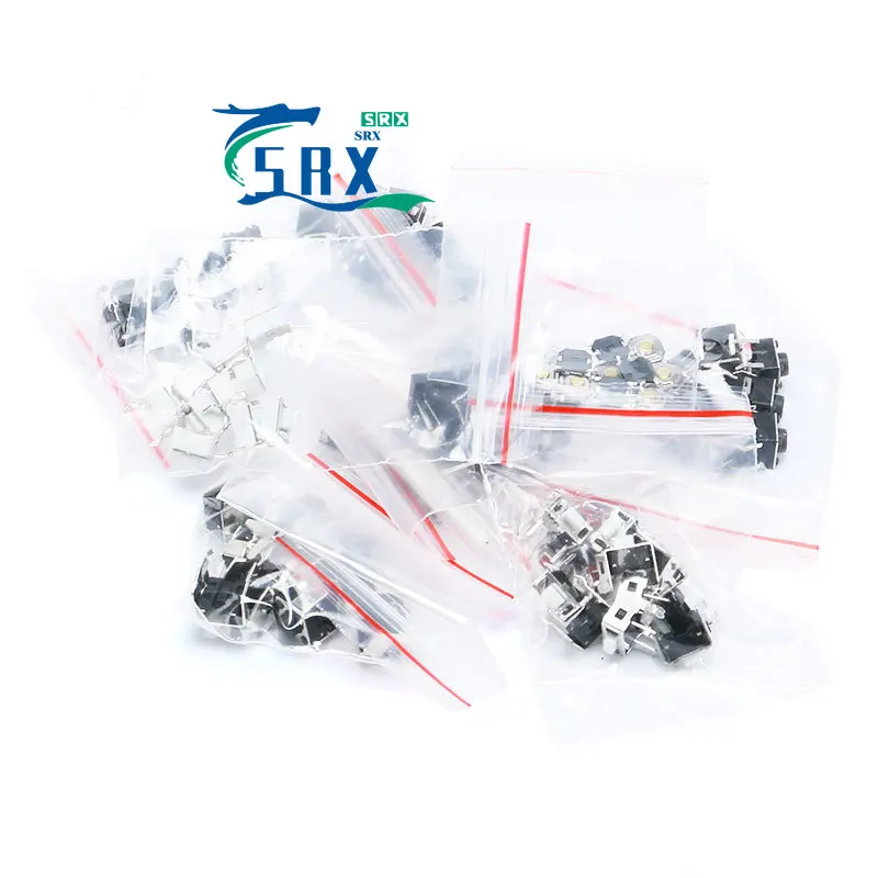 Component Packs Commonly Used Mixed Switch Packs Tact Switches Micro Switches Button Switches a total of 12 Kinds 10 Each