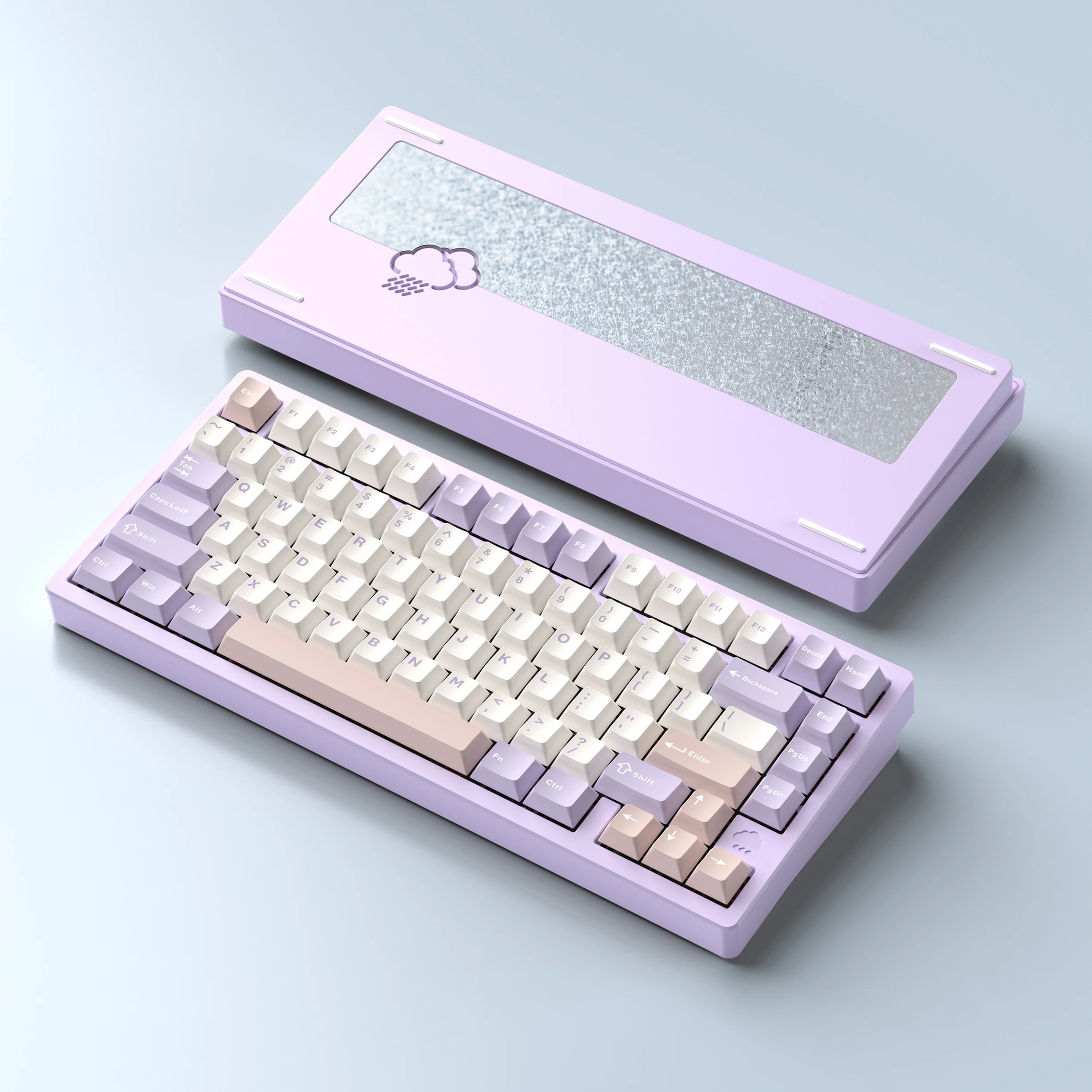 WOBKEY WOB Rainy75 メカニカルキーボード 75% RGB ホットスワップ対応
