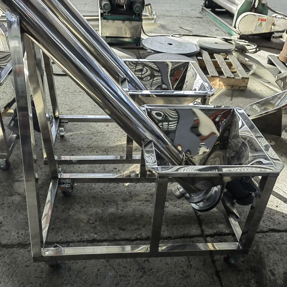 Factory Direct Selling Customized Galvanized/stainless Steel Grain/wheat Flour Screw Conveyor