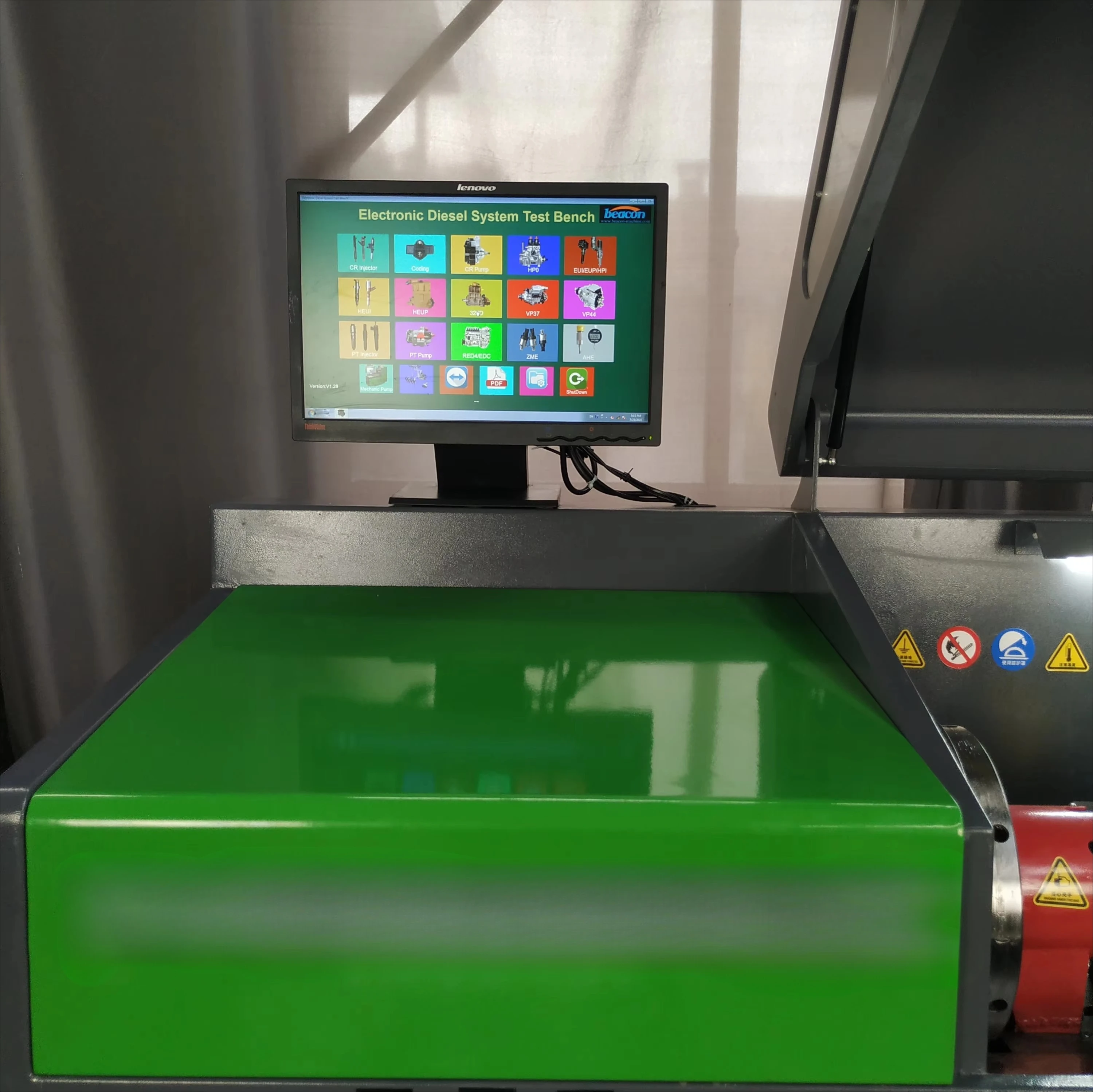 Beacon Machine HEUI Common Rail EUI EUP Prüfstand mit Cam Box CR708 Common Rail Injector Tester Prüfstand