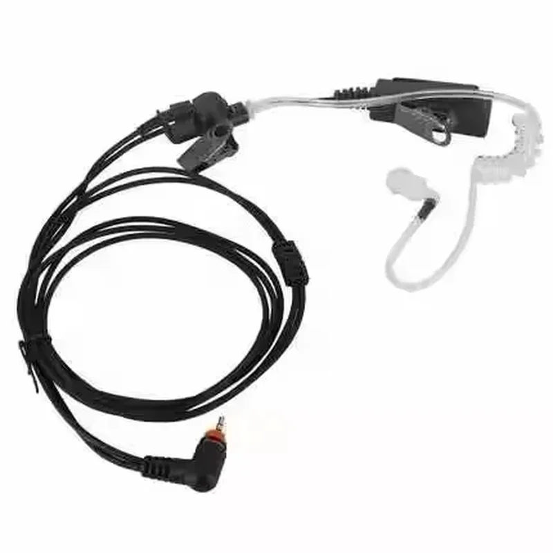 sli-dual-line-black-wired-music-earphone-kit-with-ipx-5-waterproof-for-sl1600-sl2600-sl1m-sl2m-translucent-tube-earpiece