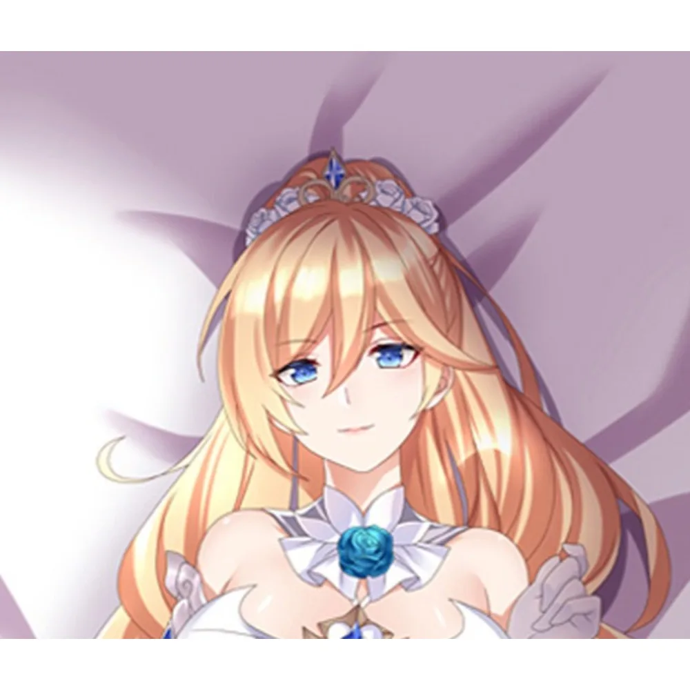 Anime Character Chikuma Full‑Size Dakimakura Sleeve Two‑Sided Printed Long Body Pillow Protector,