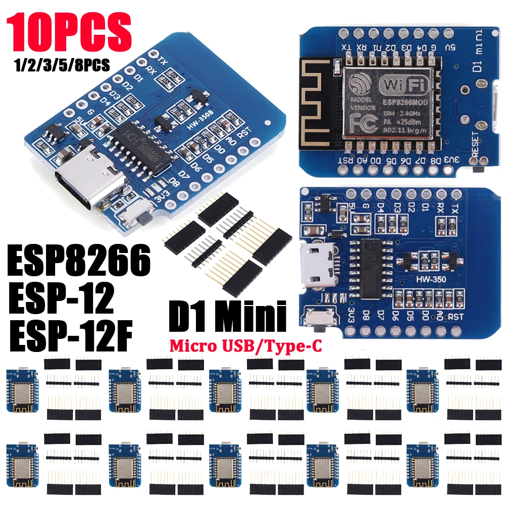 1-10Pcs D1 Mini ESP…