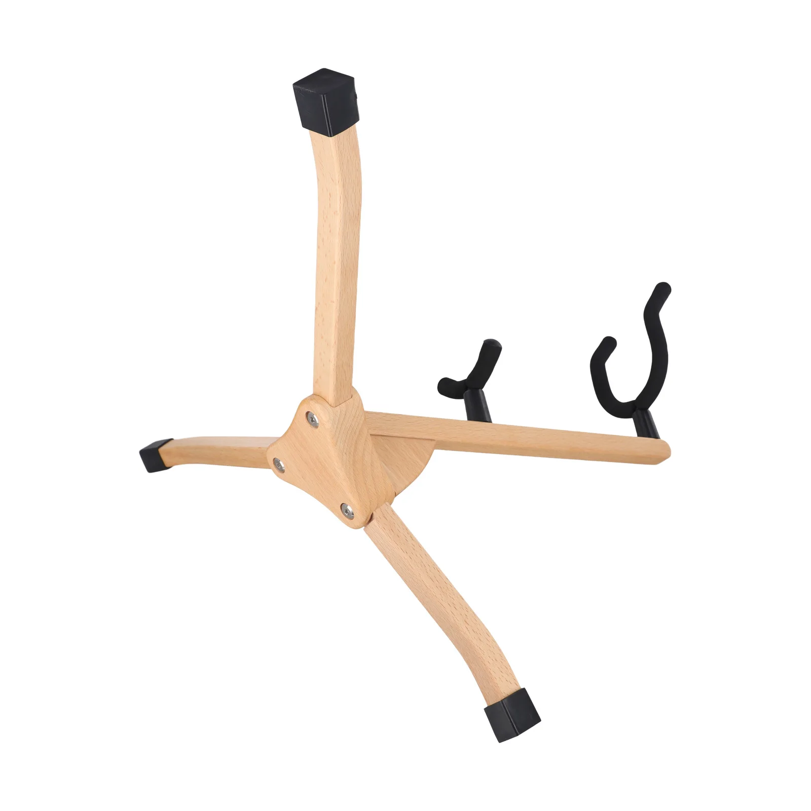 Saxophone Holder Made of Sturdy Wood Designed Specifically for Alto/Tenor Instruments with Protective Features