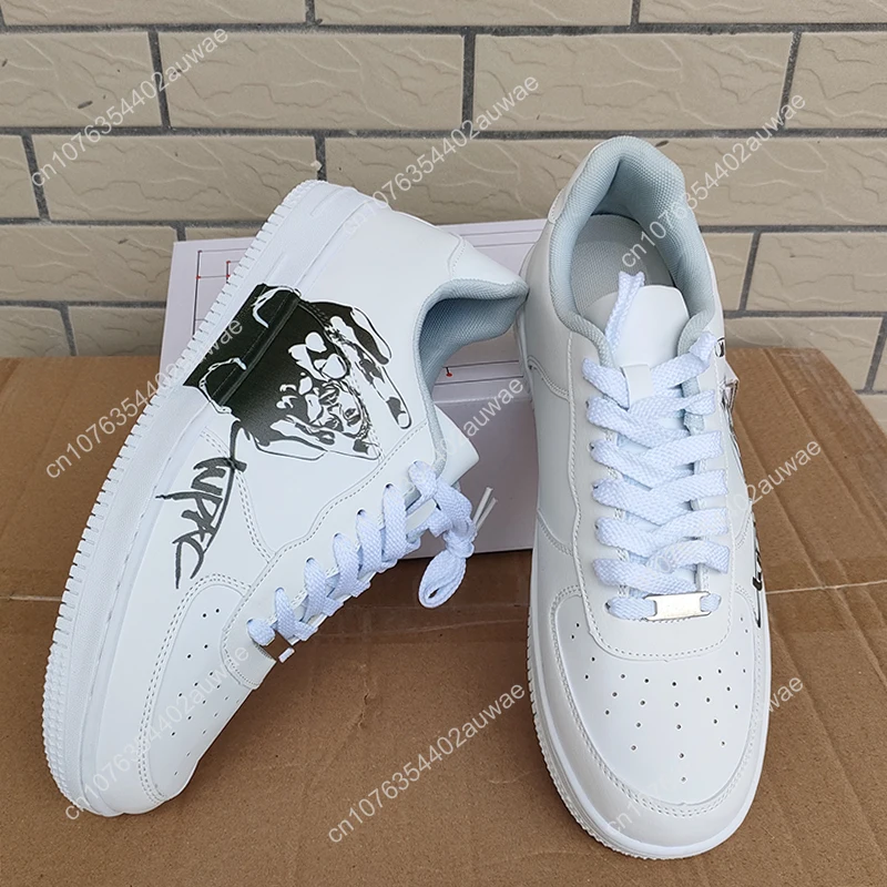 Tupac Rapper 2Pac zapatos informales para hombre y mujer, zapatillas de plataforma para niñas, zapatos informales de kateboarding, zapatos planos