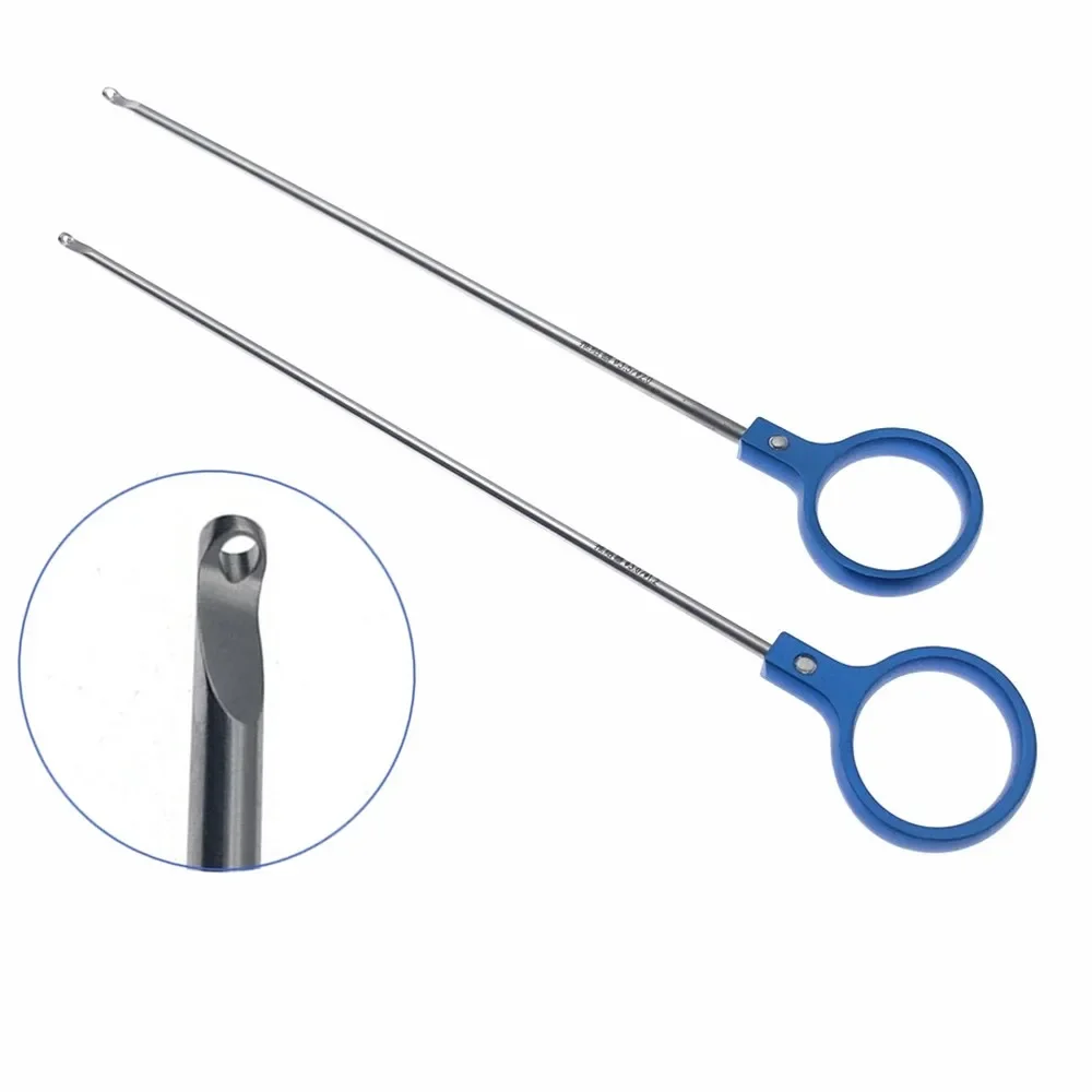 Laparoscopy Surgery Simulation Training Instruments Laparoscopic Knot Pusher Stainless steel