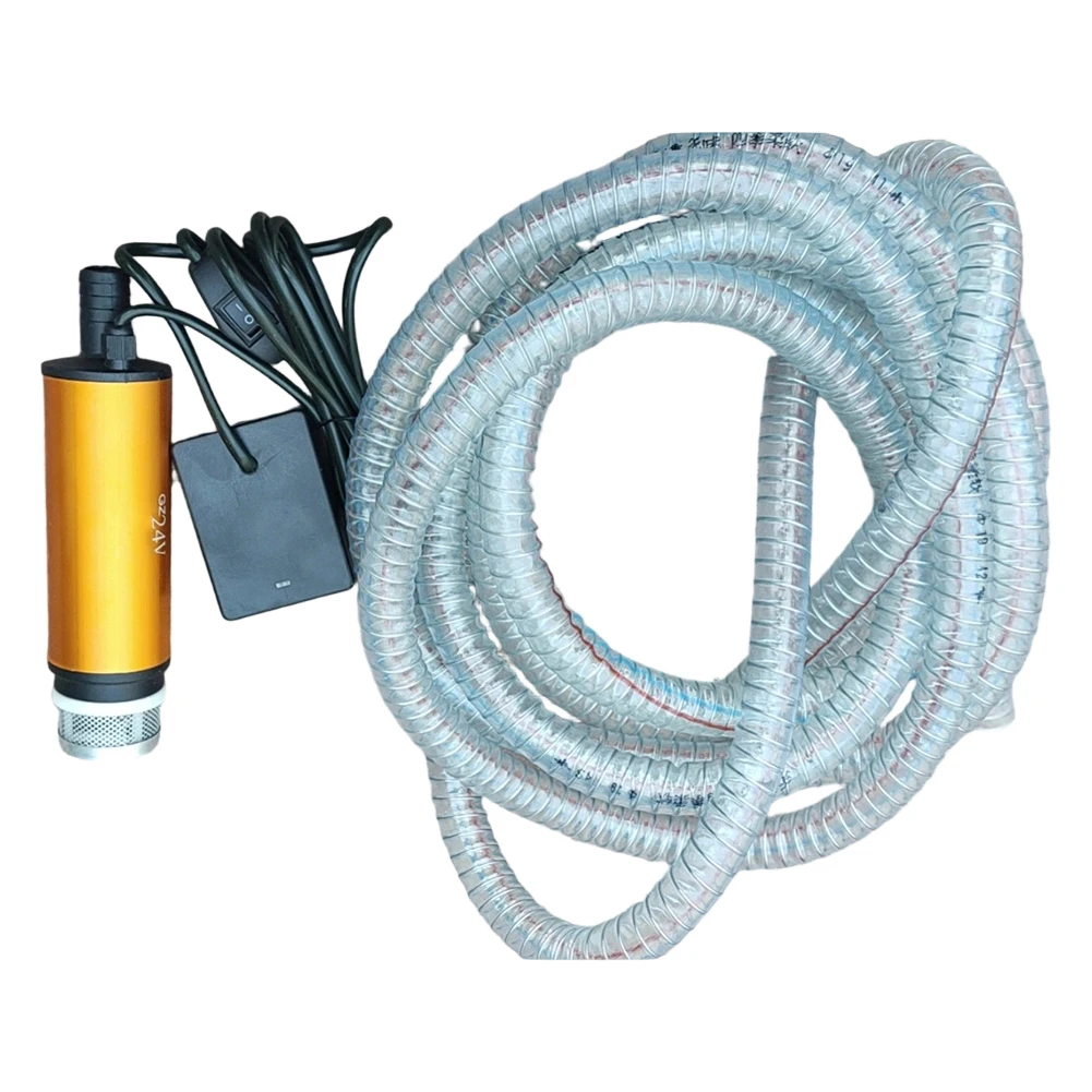 

Электрический насос 12В/24В для литиевых батарей Dayi, 51 мм, для перекачки дизельного топлива и воды, электрический масляный насос