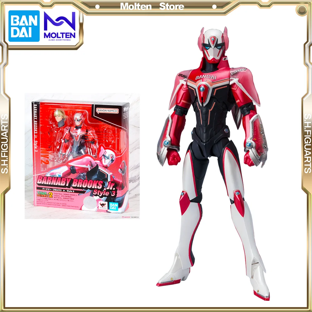 

BANDAI Original Tiger & Bunny 2 S.H.Figuarts Barnaby Brooks Jr. Style 3 Action Figure Model Kit Completed