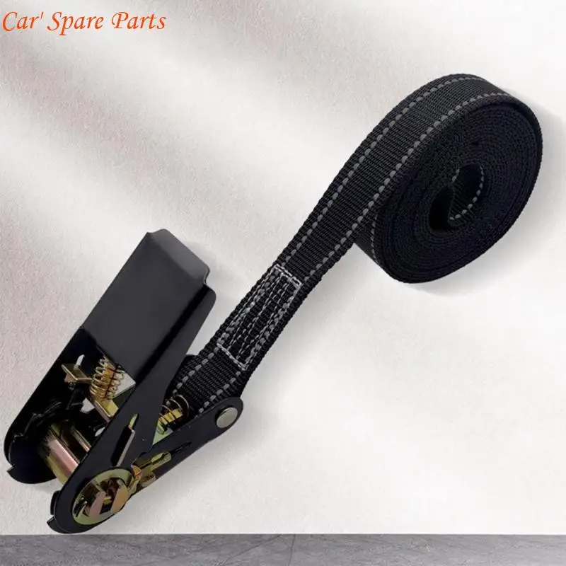 Y4UA 4 قطعة حامل سقفي حزام ربط الأشرطة لسهولة الأحمال تأمين حزام السقاطة الثقيل لحزام ربط البضائع للقارب #5