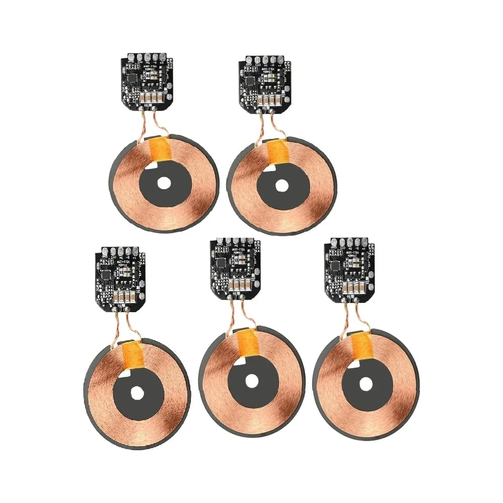 1/5pcs 15W Wireless Charging Module Transmitter PCBA / Wireless For Charger Mainboard Accessories Easy To Install
