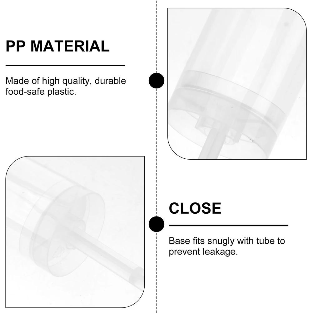 

40 Pcs Push Barrel Plastic Cake Containers Pop Storage Individual Cupcake Holders