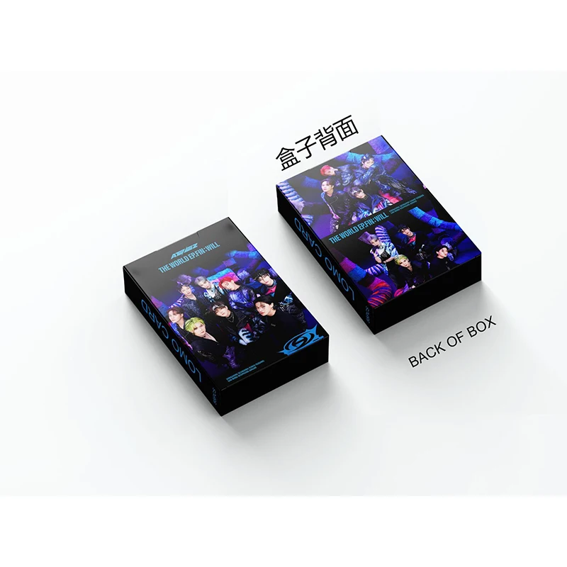 54pcs/set Kpop ATEEZ Lomo Cards The New Album ZERO FEVER Part 3 Photocards K-pop ATEEZ High Quality Photo Cards