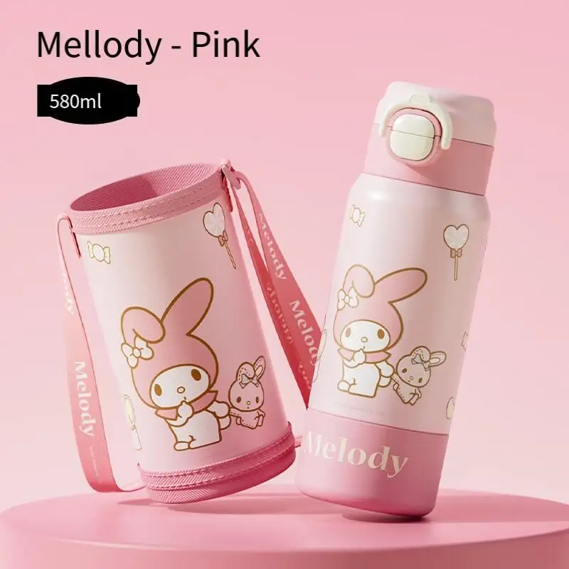 سانريو سينامورول ماي ميلودي كوب الماء البارد كوب الماء الساخن الحرم الجامعي في الهواء الطلق سعة كبيرة لطيف منتج جديد ضرب المنتج الكرتون #2