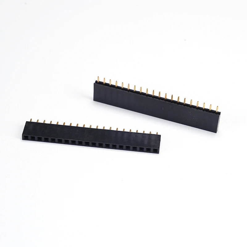 10 Stück 20-polige 2,54-mm-Einreihige Buchsenleiste Gerader Steckverbinder für Arduino 1x20 – Detail 4