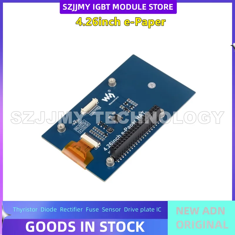 NEW ORIGINAL IN STOCK Raspberry Pi/Nvidia 4.26-inch e-paper e-ink screen bare screen module SPI communication