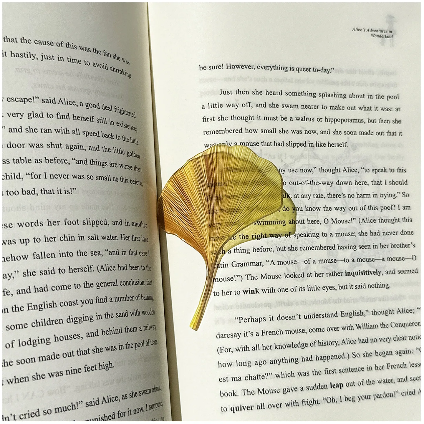 لطيف الأصلي عالية الجودة لاكي الأخضر أربع أوراق البرسيم المرجعية الاكريليك شفافة ورقة طالب القراءة المرجعية #6