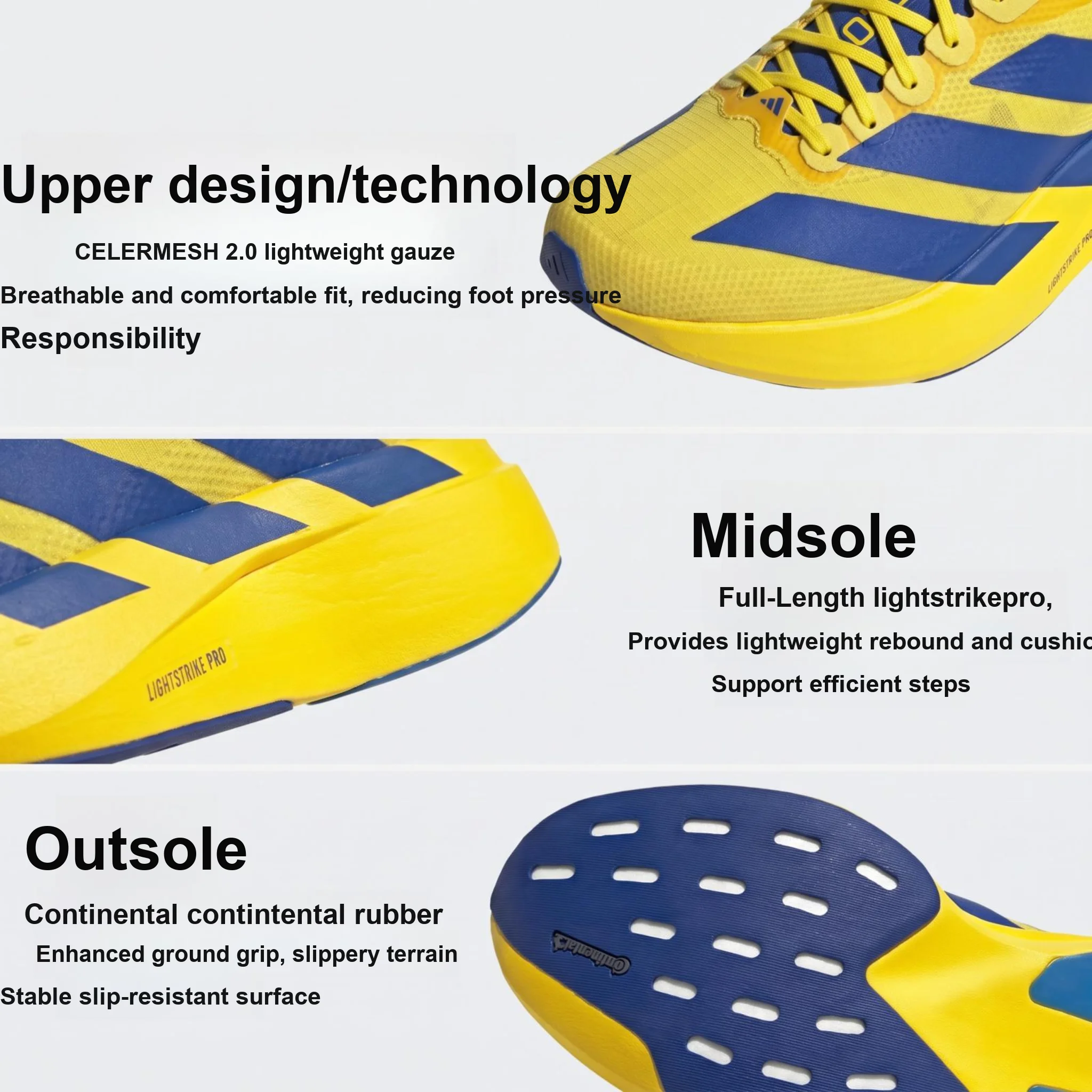 Adidas Adizero Evo SL Sepatu L - Men Shoes Running Adidas ulasan dan harga