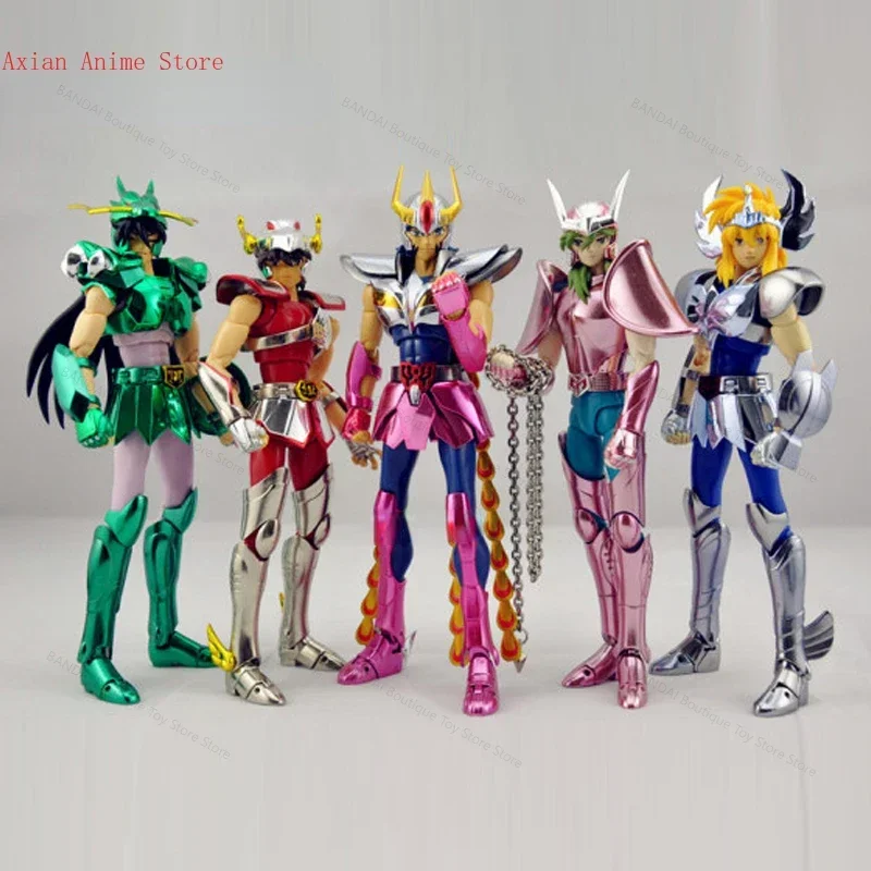 In Stock GT Models in Stock Saint Seiya EX Myth Cloth Pegasus Glacier Cygnus Andromeda Shun Phoenix Ikki V1 Movable Figure Toy