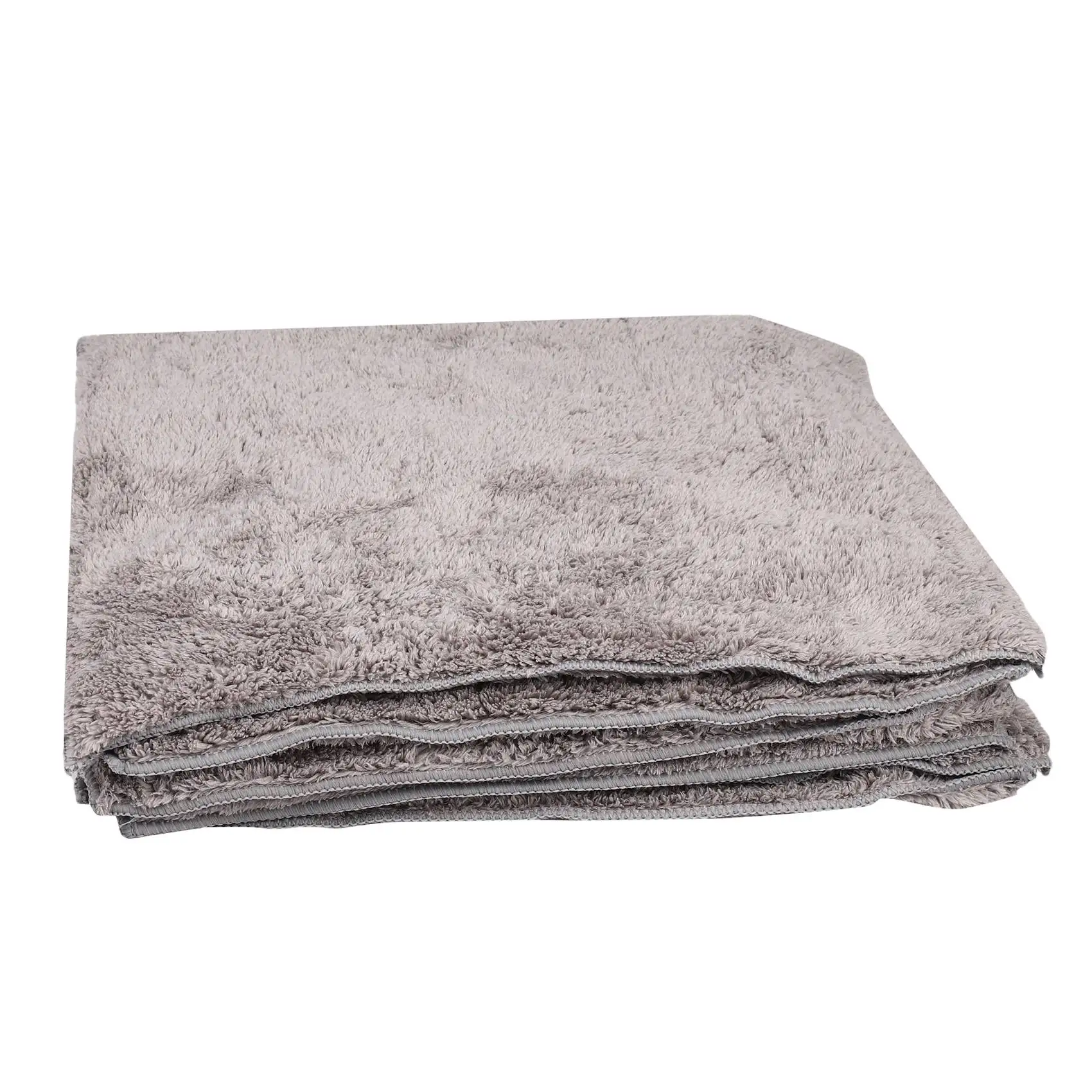 

6PCS 500GSM 40X40Cm Super Thick Plush Edgeless Microfiber Towels Car Care Cleaning Cloths Microfibre Polishing Detailing