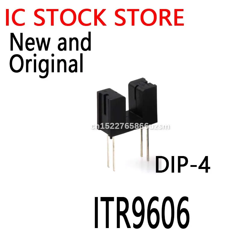 10PCS New and Original  DIP-4 9606 Optical switch (reflective, PHOTOTRANSISTOR OUTPUT) Opto Interrupter ITR9606