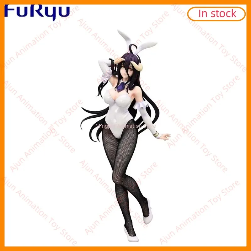 Original Genuine FuRyu BiCute Bunnies Overlord 30cm Albedo Super Sonico Action Figure Collection Toys for Kids Droppshiping