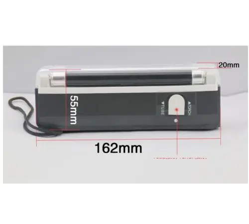 1 Bộ 4W Mini Di Động Tím Đen Ánh Sáng Đèn Đèn Pin Kiểm Tra
