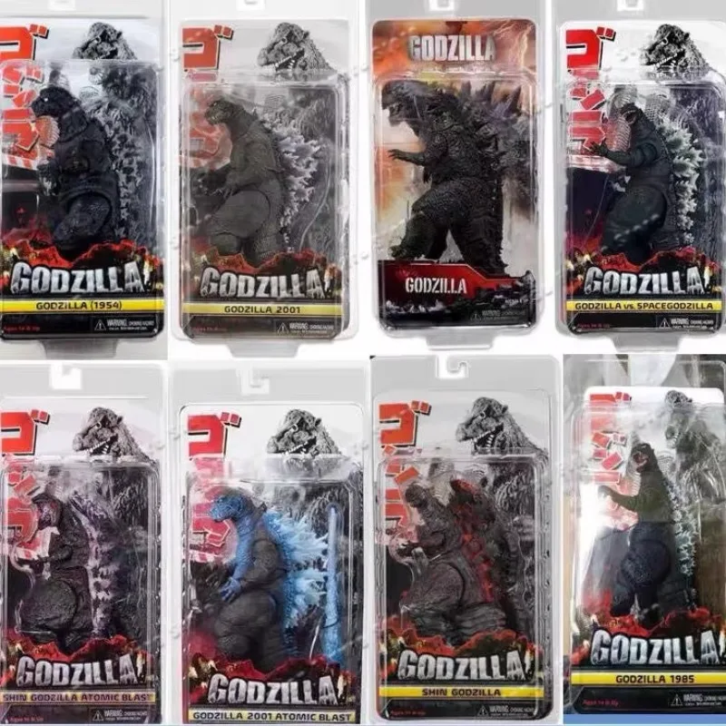 In stock 2016 movie version 2019 Godzilla 2 Monster Godzilla joint movable figure model gift collection