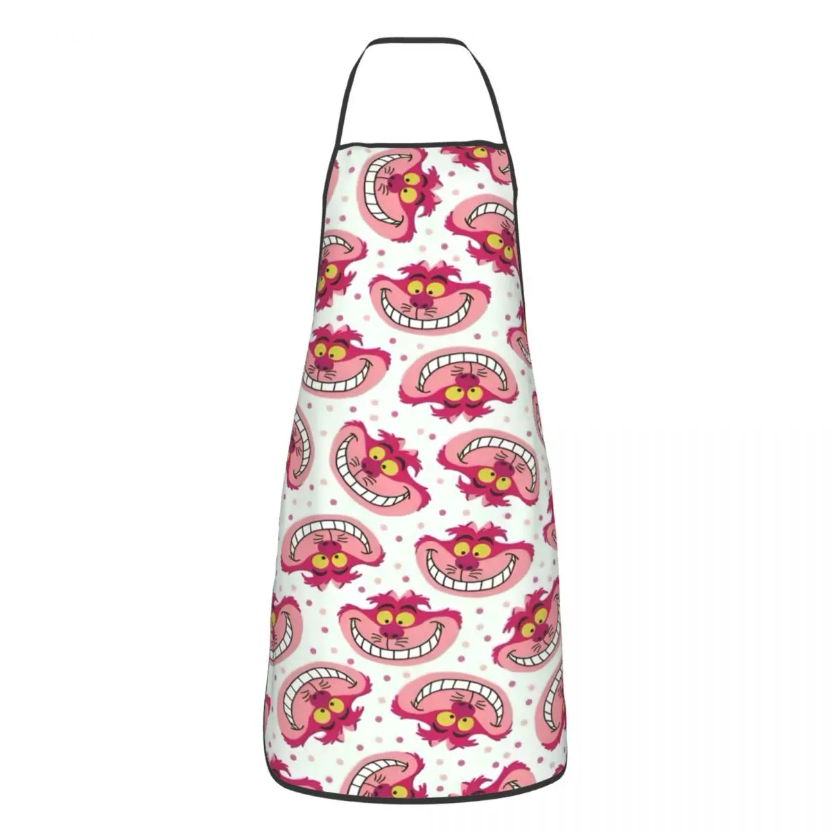

Забавные фартуки на заказ «Алиса в стране чудес» с чеширским котом, нагрудники для женщин и мужчин, унисекс, кухонная кухня шеф-повара для приготовления пищи, выпечки, живописи