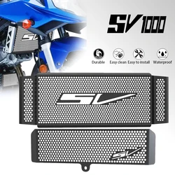 FOR Suzuki SV1000 N/S SV1000N Sv SV1000S Radiator Grille Guard Cover Protector Motorcycle Accessories 2003 2004 2005 2006 2007