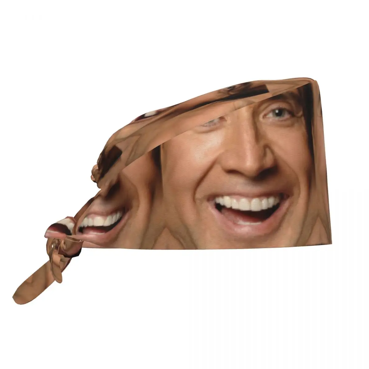 Nicolas Cage-Sombrero quirúrgico Retro para cirujano de laboratorio, gorro quirúrgico para hombres y mujeres, gorros de trabajo para enfermería y cuidado de mascotas