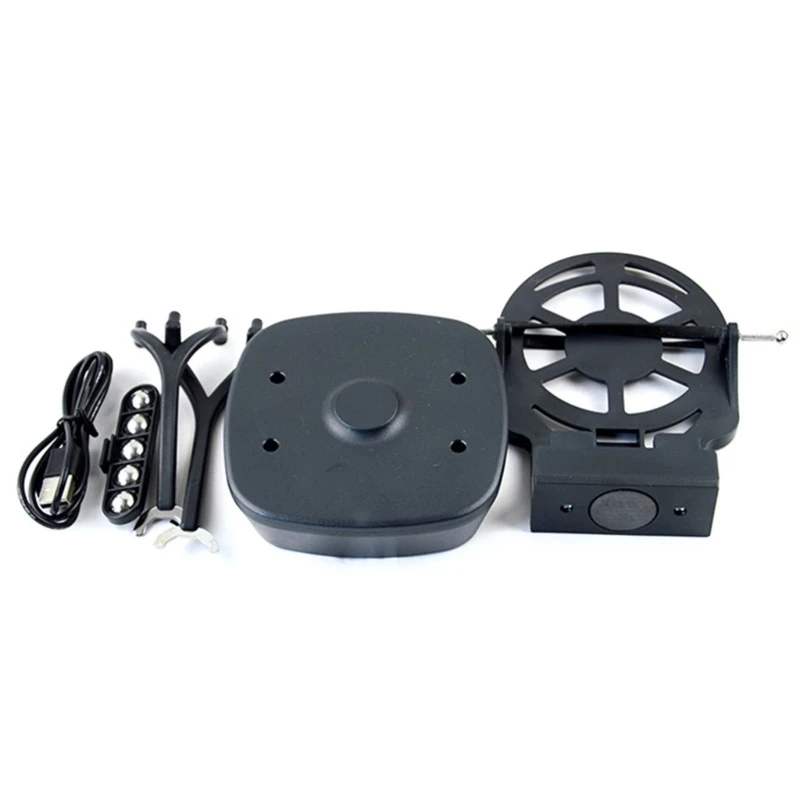 Q1W2 Шейкер для мобильного телефона с автоматическим встряхиванием и поворотным устройством, подставка USB