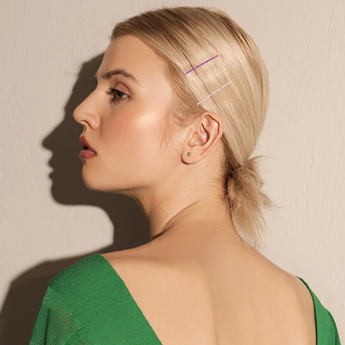 

72Pcs Glitter Hair Clips Assorted Pure Colors Kids Snap Hairpins Barrettes Girls Hair Accessories Party School