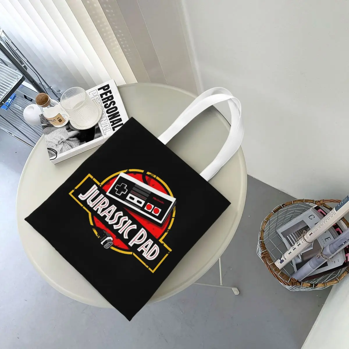 

Рубашка с парком Юрского периода, сумки для покупок с пакетом Юрского периода, парусиновая большая сумка, складная сумка для девочек, сумка через плечо, дорожная сумка