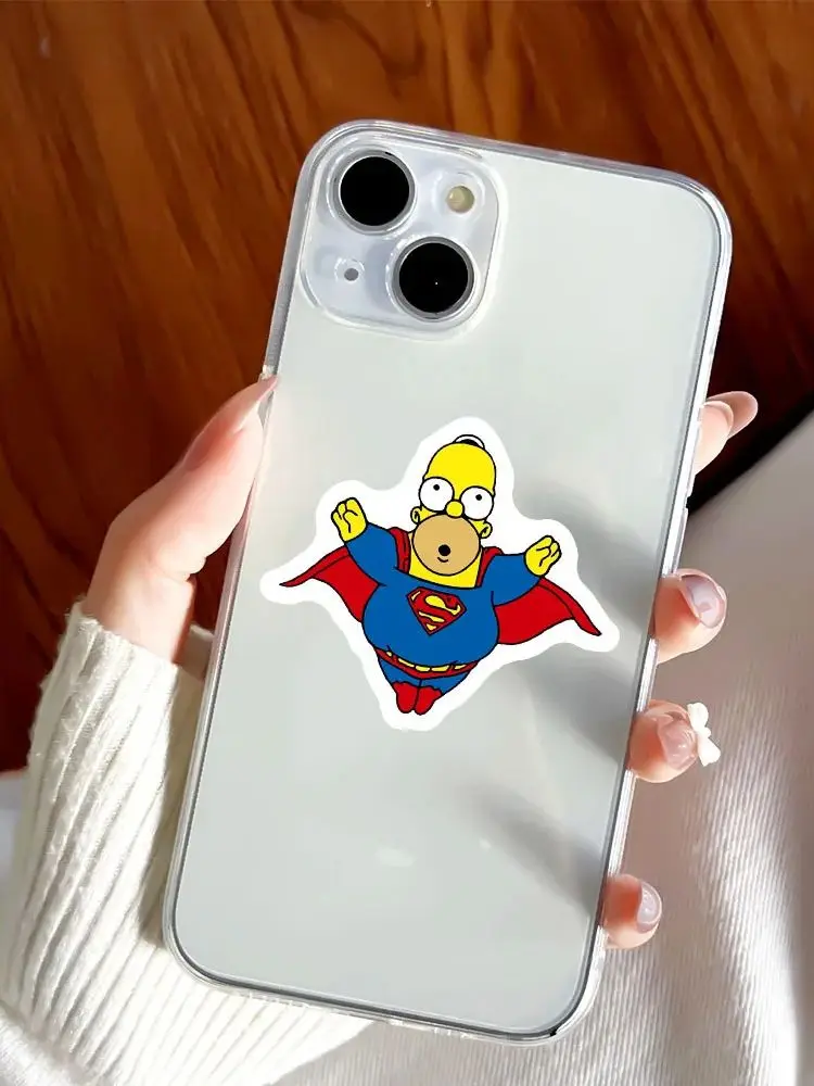 AliExpress NONE 50Pcs The Simpsons Cartoon Stickers Graffiti DIY Skateboard Laptop Luggage Motorcycle Bike PVC Waterproof Sticker Decals