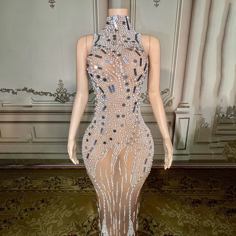 حفل مأدبة حفلة بار ملهى ليلي الرقص الموسيقى مهرجان الكرة عيد ميلاد مأدبة استضافة فستان Vestido De Gala Noche Mujer Elegante