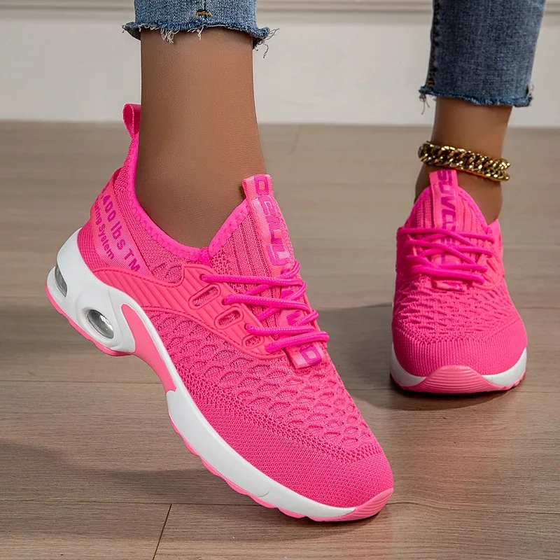 

YRZL Women Casual Sports Shoes Flats Outdoor Running Walking Shoe Female Vulcanized Shoes Travel Trekking Jogging Woman Sneakers
