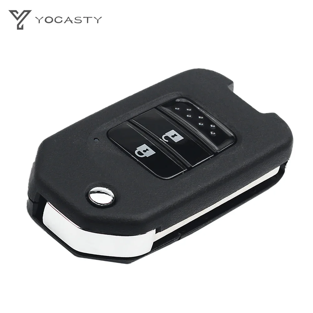 YOCASTY 2/3 Button  Flip Folding Remote Key Shell Case For Honda Accord Civic City CRV Jazz XR-V Vezel HR-V FRV A/G Blade