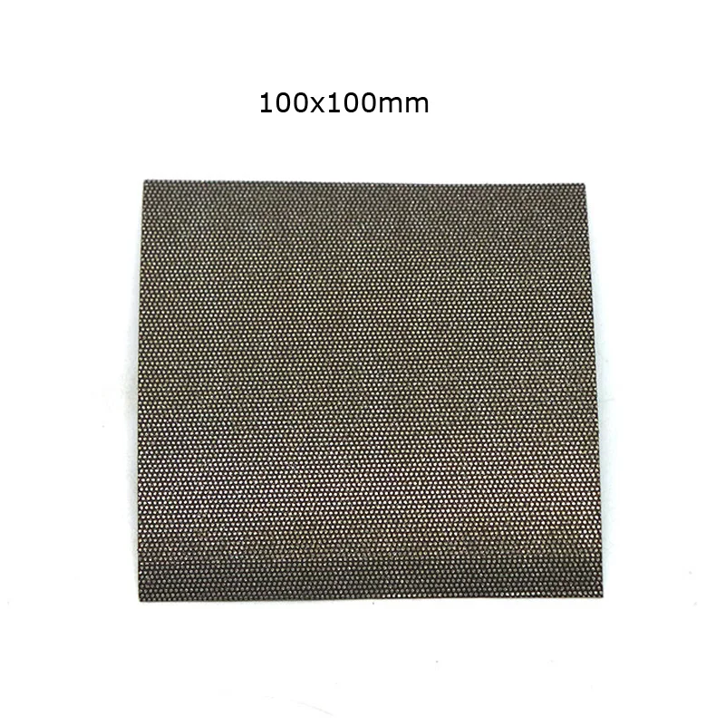 100x100 /100x50mm Diamond Sandpaper Diamond Sanding Paper for Polishing Alloy Tungsten Steel Silicon Carbide Glass Ceramic