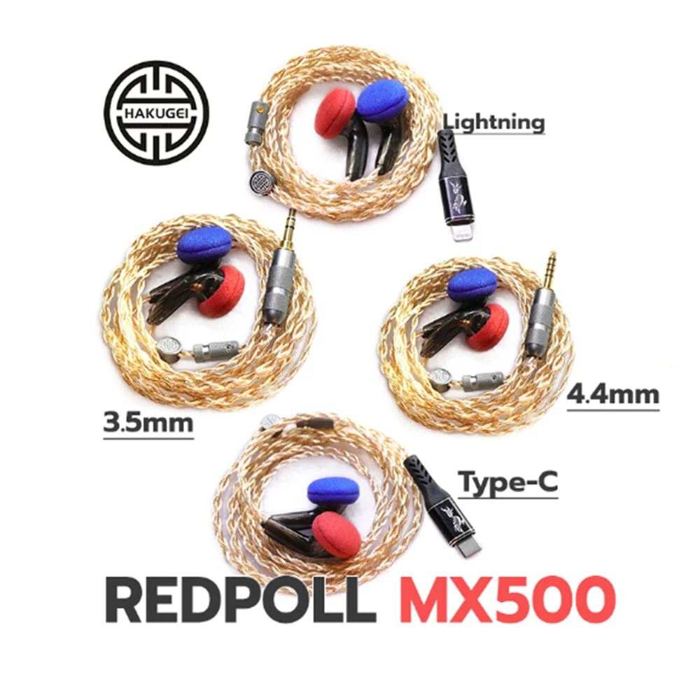 Hi-end MX500 наушники-вкладыши с плоской головкой 15 мм, 3,5 мм