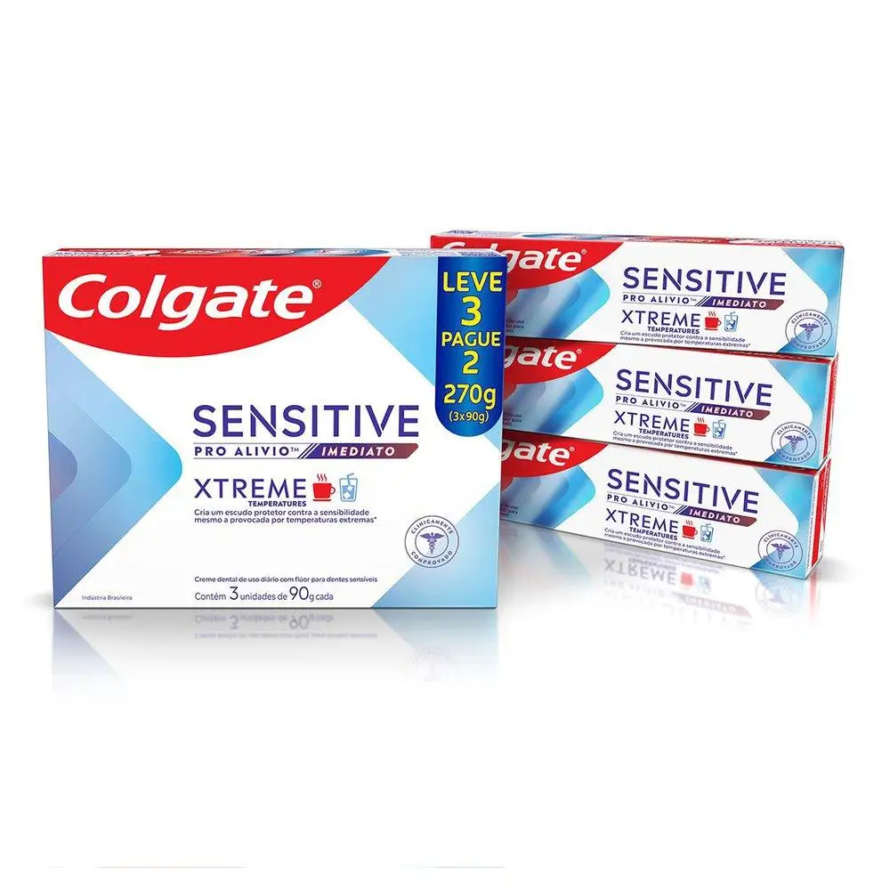 Colgate Sensitive Pro Xtreme Immediate Relief 3x90g Toothpaste