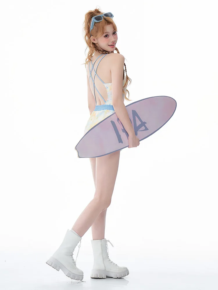 Alice Women's One-Piece Swimsuit Speed Suit Sporty High-End Feeling Competitive Swimming Special Thermal Spa Swimwear
