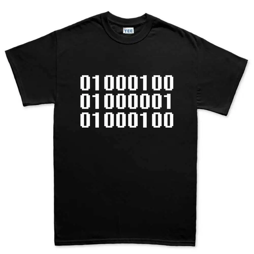 Binary Dad Programming Geek NERD Father's Day Mens T shirt Tee Top T-shirt