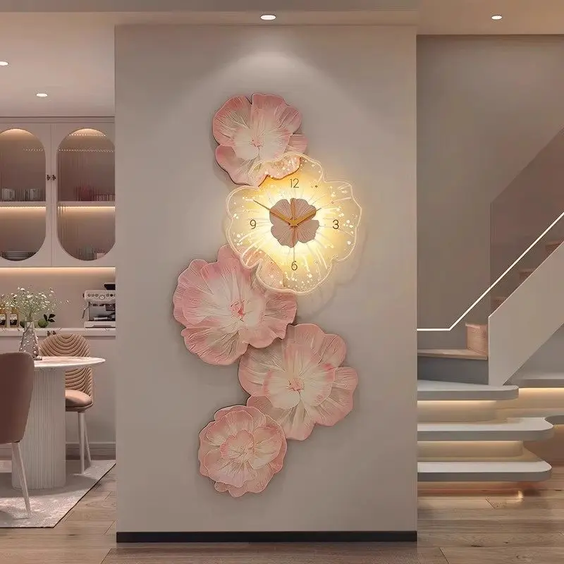 

Modern Aesthetic Wall Clocks Living Room Xenomorph Vintage Luxury Wall Clocks Fashion Chinese Style Reloj Pared Home Decor