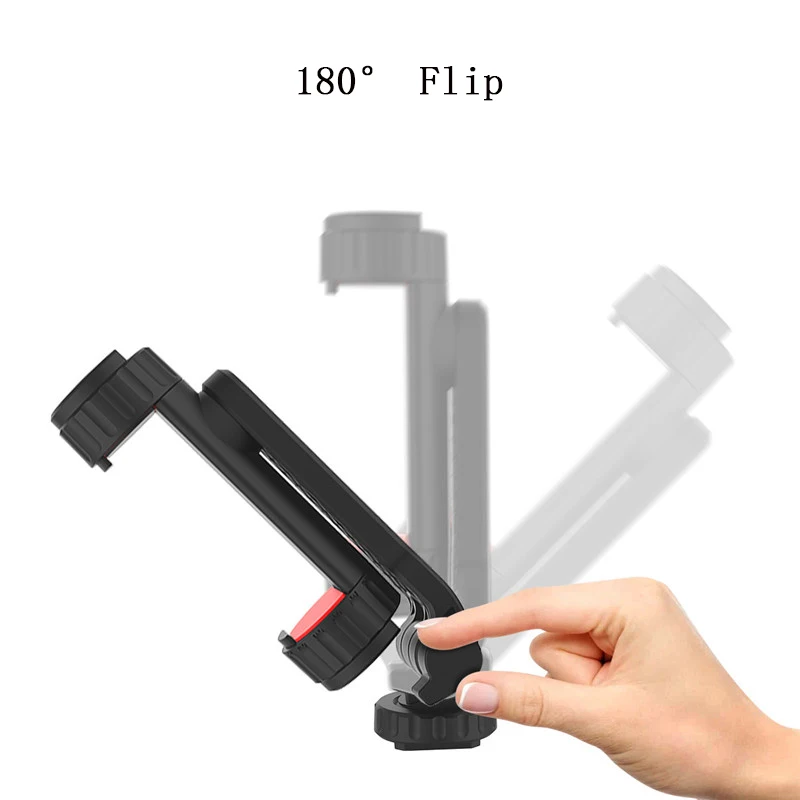 Tripod Phone Mount Holder Head Screw Adapter Rotatable Digtal Camera Bracket Selfie Lens Monopod for Ring Light Camcorder iPhone